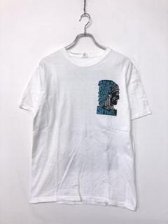 SPARK メンズ 古着 インディアンヘッド 先住民 プリント Tシャツ