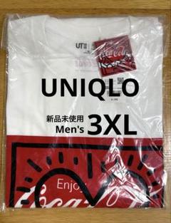 ユニクロ　キース•ヘリング×コカコーラ　白　Tシャツ　メンズ3XL 新品未使用