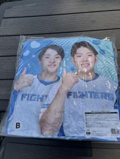 ファイターズ推しペアクッション♡5/31野村＆清宮ペア 未開封】【非売品】ファイターズ 推しペアクッション 郡司＆野村