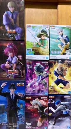 HUNTER×HUNTER 37体セット プライズフィギュア まとめ売り HUNTER×HUNTER 37体セット プライズフィギュア まとめ売り