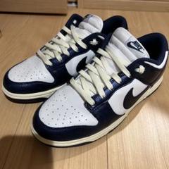 美品 NIKE DUNK LOW PRM MIDNIGHT NAVY 27.5のサムネイル