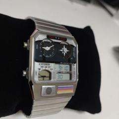 CITIZEN アナデジテンプ　上野駅開業140周年記念限定モデル　カシオペア 北斗星、カシオペア、ひたちがモチーフのアナデジテンプに胸熱