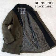 美品羊革BURBERRY BLACK LABELラムレザーシングルライダース