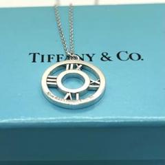 TIFFANY&CO.アトラスオープンメダリオンネックレス　シルバー　925