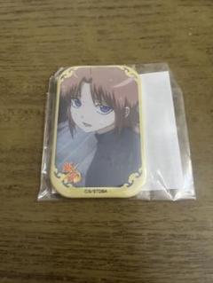 ⚫︎銀魂　キャラポ　スクエア缶バッジ　神威　C
