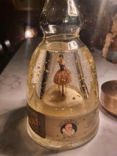 【超希少】BOLS ボルス バレリーナ 金箔スノードーム オルゴール 旧ボトル 超希少】BOLS ボルス バレリーナ 金箔スノードーム オルゴール