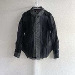 ブラックコムデギャルソン 丸襟ブラウス - メルカリ