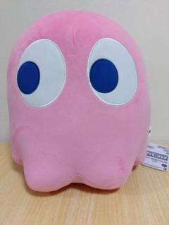 約31cm　新品タグ付き　パックマン　めちゃもふぐっとぬいぐるみ　 ピンキー