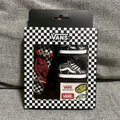 VANS フィンガースケートボード セット スニーカー・ステッカー付き