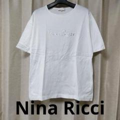 美品【NINA RICCI】ニナリッチ　ビッグロゴＴシャツ イタリア製　白　S 2025年最新】NINA RICCI Tシャツ・カットソーの人気アイテム