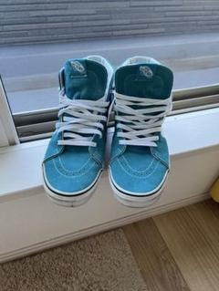 新品 Ron Herman限定 VANS SK8-Hi エナメルブルー 10.5 Ron Herman(ロンハーマン) x VANS(バンズ) SK8-Hi (スケートハイ