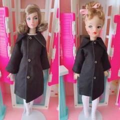 白いコートを着たタミーちゃん タミーちゃん オリジナル洋服 コート ドレス ハット - メルカリ