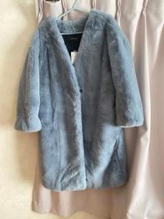 JEANASIS ブルーファーコート 2025年最新】JEANASIS カラー：ブルー系 毛皮・ファーコートの