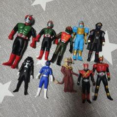 戦隊ヒーロー ソフビ10体セット