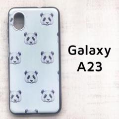 Galaxy A23 5G カバー パンダの顔