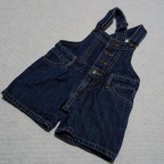 古着レトロいいものみつけて‼️カッコ可愛い ショートオール サロペット 120