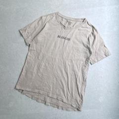 any FAM プリントTシャツ〔F〕半袖 ベージュ コットン100% かわいい
