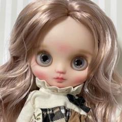 アイシードールカスタム❤︎ミディ❤︎ワインレッド アイシードール ミディ 可動ボディ 1/8ドール カスタムドール