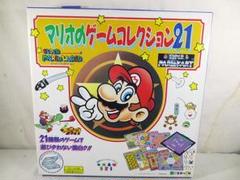 美品 エポック社 マリオのゲームコレクション21 スーパーマリオ