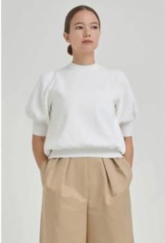 yori/コットンパフスリーブニット YORI/ヨリ】より、コットンパフスリーブニットを買取入荷いたし
