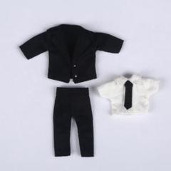 服　スーツ　黒　ズボン　ピコニーモP ねんどろいどどーる　オビツ11 ピコドー9