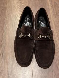 【美品】グッチ／GUCCI 黒・革靴・ローファー 43E（27.5㎝） 2025年最新】gucci ローファー 43の人気アイテム - メルカリ