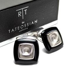 タテオシアン RT ロンドン カフリンクス 中 サイコロ ダイス