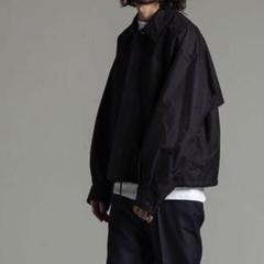 美品MARKAWARE/マーカウェア スポーツジャケット黒 サイズ1