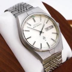 稼働 SEIKO KING QUARTZ 腕時計 デイト 水晶マーク ヴィンテー 稼働 SEIKO KING QUARTZ 腕時計 デイト 水晶マーク ヴィンテー