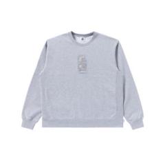 B617【人気Lサイズ】ブラックアイパッチ　刺繍ロゴ　スウェット　入手困難 激レア』ブラックアイパッチ パーカー センター刺繍ロゴ 取扱
