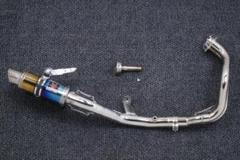MT-07 LCI フルエキゾーストマフラー ショートチタン サイレンサー