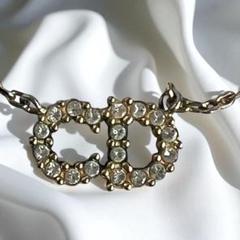 ディオール DIOR パール CDロゴ ブレスレット 美品