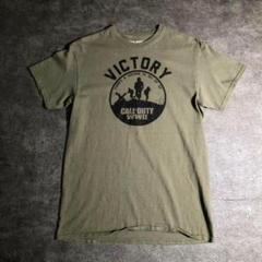 【ヴィンテージ】US ARMY プリントTシャツ 古着 ZSM6 カーキ