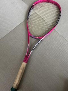 【新品同様】NANOFORCE8V マゼンタ 希少 YONEX NANOFORCE 8V REV マゼンタ 軟式ラケット