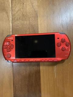 PSP 3000 本体 赤 ★バッテリー注意