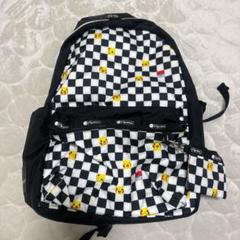 LeSportsac ピカチュウ チェック柄リュック - メルカリ