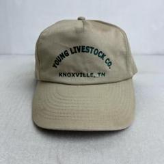【USA古着】YOUNG LIVESTOCK ビンテージ トラッカーキャップ