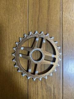 クロスチェーンリング シルバー アルミ old bmx クロスチェーンリング シルバー アルミ old bmx