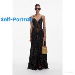 ❇️Selfportrait正規25春新作セルフポートレートイエローロングドレス 楽天市場】Self-Portrait ワンピース イエロー レディース 海外