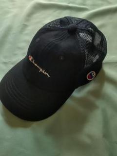 チャンピオン メッシュキャップ ブラック 53-55cm