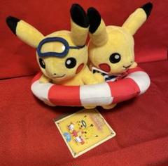 マンスリー ペアピカチュウ 8月 ぬいぐるみ マンスリーペアピカチュウ 8月 ぬいぐるみ - メルカリ