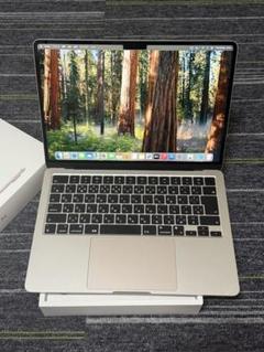 Apple MacBook Air 2024 M3 13インチ スターライト