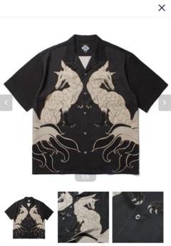 Lサイズ GAKKIN x BUDSPOOL Hawaiian 白墨狐 GAKKIN BUDSPOOL 白墨狐 HAWAIIAN SHIRT - メルカリ