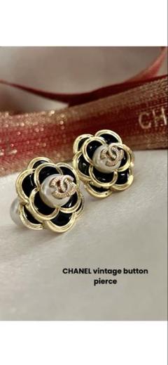 ✦✦シャネルビンテージピアス✦✦ a ブラックのサムネイル
