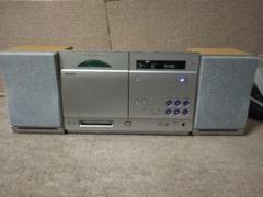 【美品】SHARP シャープ　CD・MD・デッキ　AM　FM　ラジオ Amazon | SHARP シャープ MD-F220-W ホワイト MD Studio MD/CD