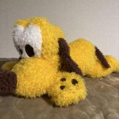 プルート　赤いほっぺ　寝そべり　スーパーギガジャンボぬいぐるみ
