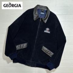 【非売品】 GEORGIA ジョージア スタジャン ジャンパー ロゴ 刺繍 非売品】 GEORGIA ジョージア スタジャン ジャンパー ロゴ 刺繍