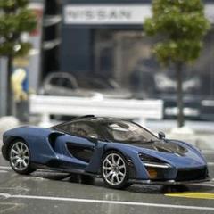 本日限定価格マクラーレン　セナ特別版　1/64ミニカー ダイキャスト Amazon | MINI GT 1/64 マクラーレン セナ ヴィクトリー グレイ