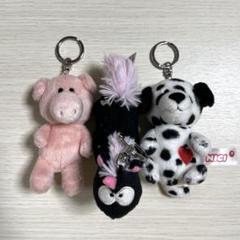 nici ニキ キーホルダー ぶた ユニコーン ダルメシアン