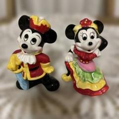 ❸ディズニー　陶器置き物　フィギュア５点セット ディズニー 陶器置物 フィギュアリンワールド オーケストラ 音楽